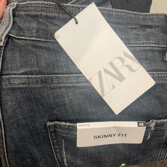 NWT ZARA Skinny Fit jeans 32 - Picture 5 of 5